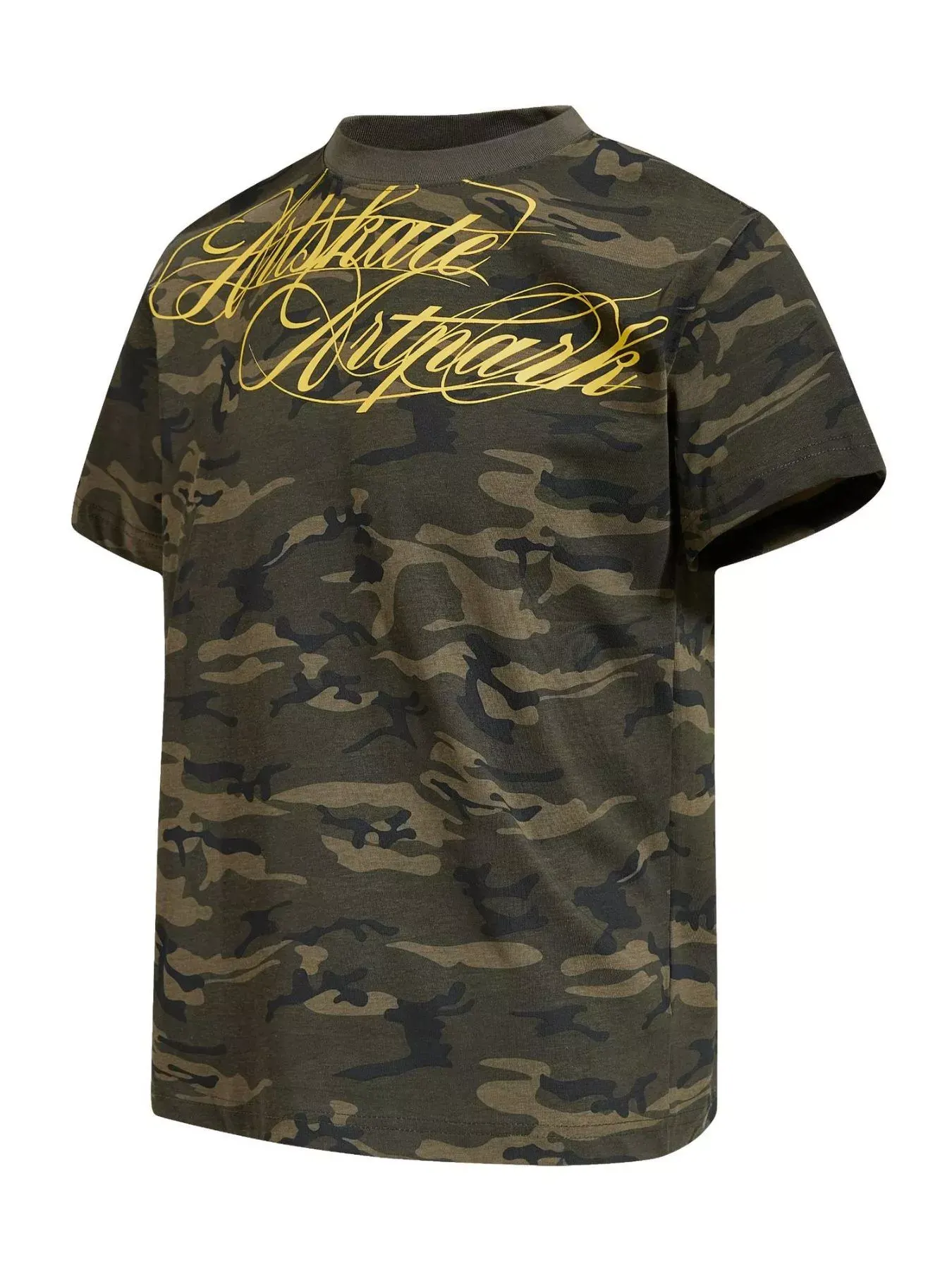 Men's Camouflage Print Short Sleeve T-Shirt