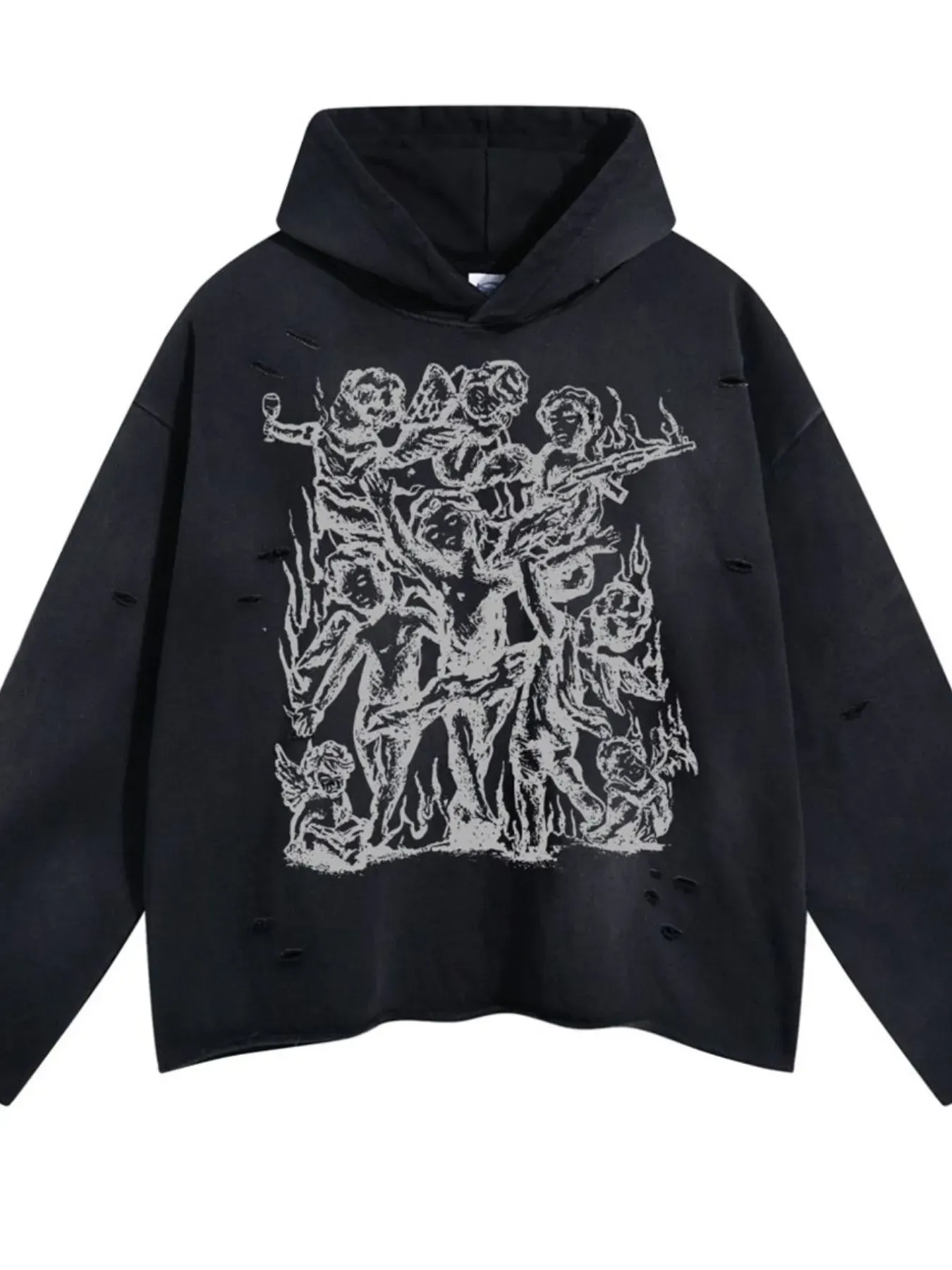 Men's Graphic Long Sleeve Hoodie